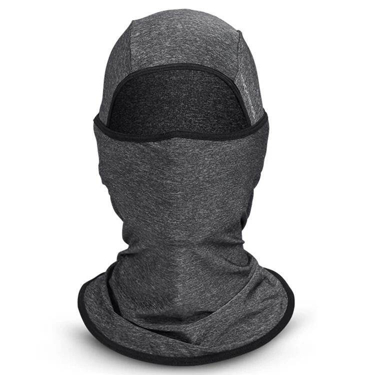 ROCKBROS Balaclava completa com proteção UV, respirável