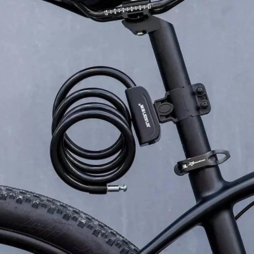 Candado de Bicicleta Rockbros RKS515-BK con Llave de 1,1 m - Negro 3/5