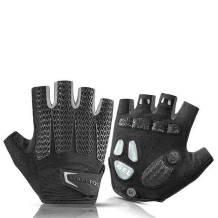 Paire de Gants de Cyclisme Demi-Doigts Extérieurs Respirants