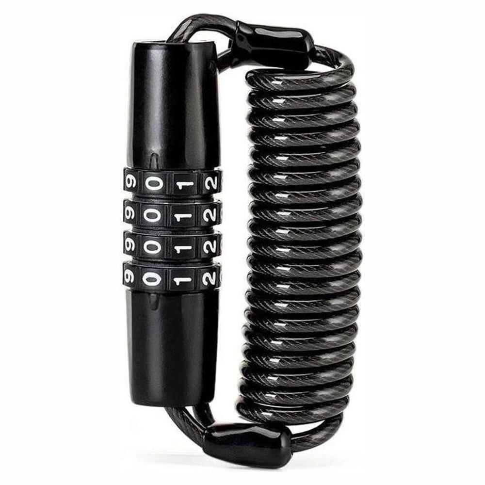 Cadeado para bicicleta Rockbros T609 com combinação de 1,5 m