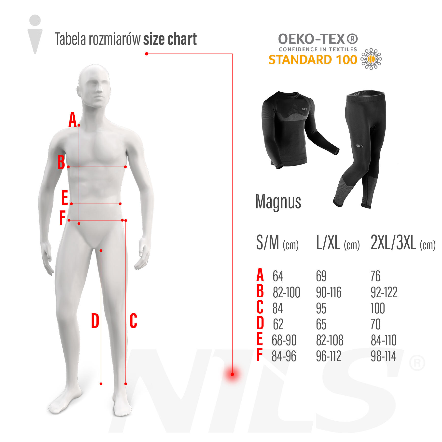 Caleçon long thermique pour homme BTS0464 Magnus Nils 4/6