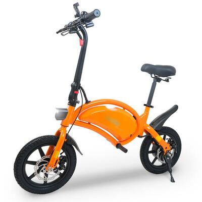 URBANGLIDE eBike 140 Orange – Bici elettrica senza pedali 18 km