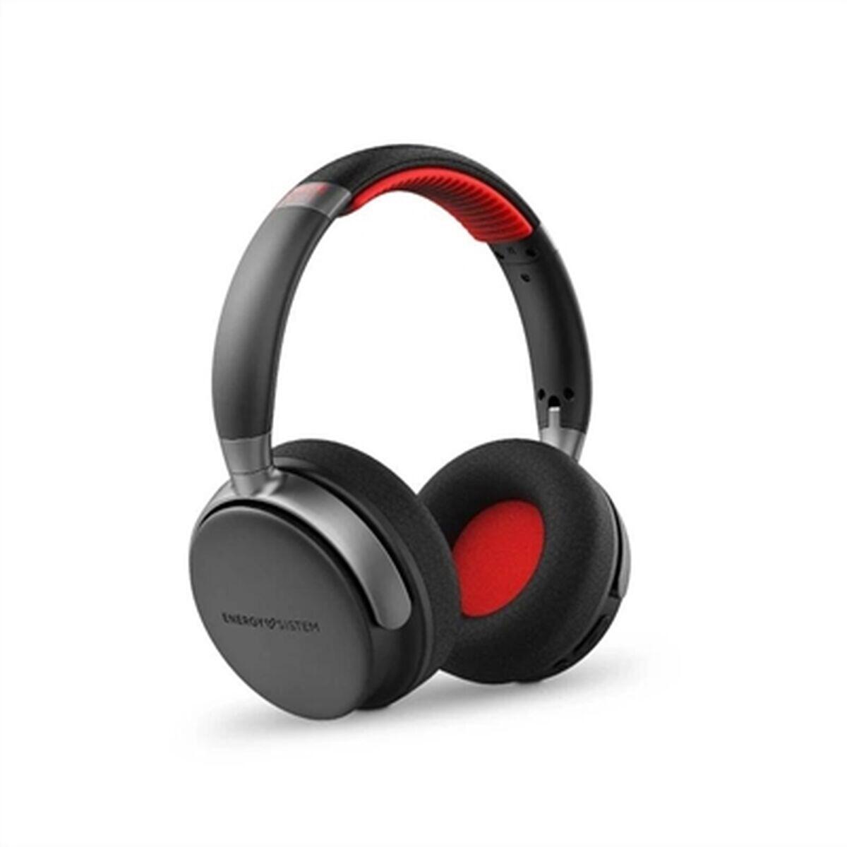 Auriculares bluetooth energy sistem power sport preto/vermelho