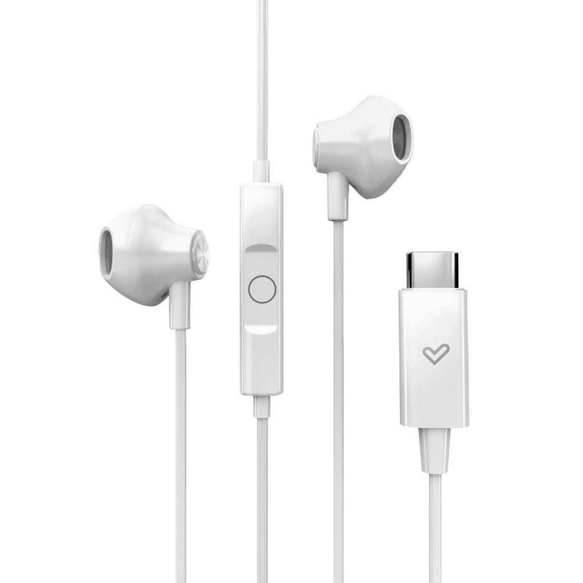 Auriculares Energy Sistem EasyPods Type C Snow Blanco 2/4