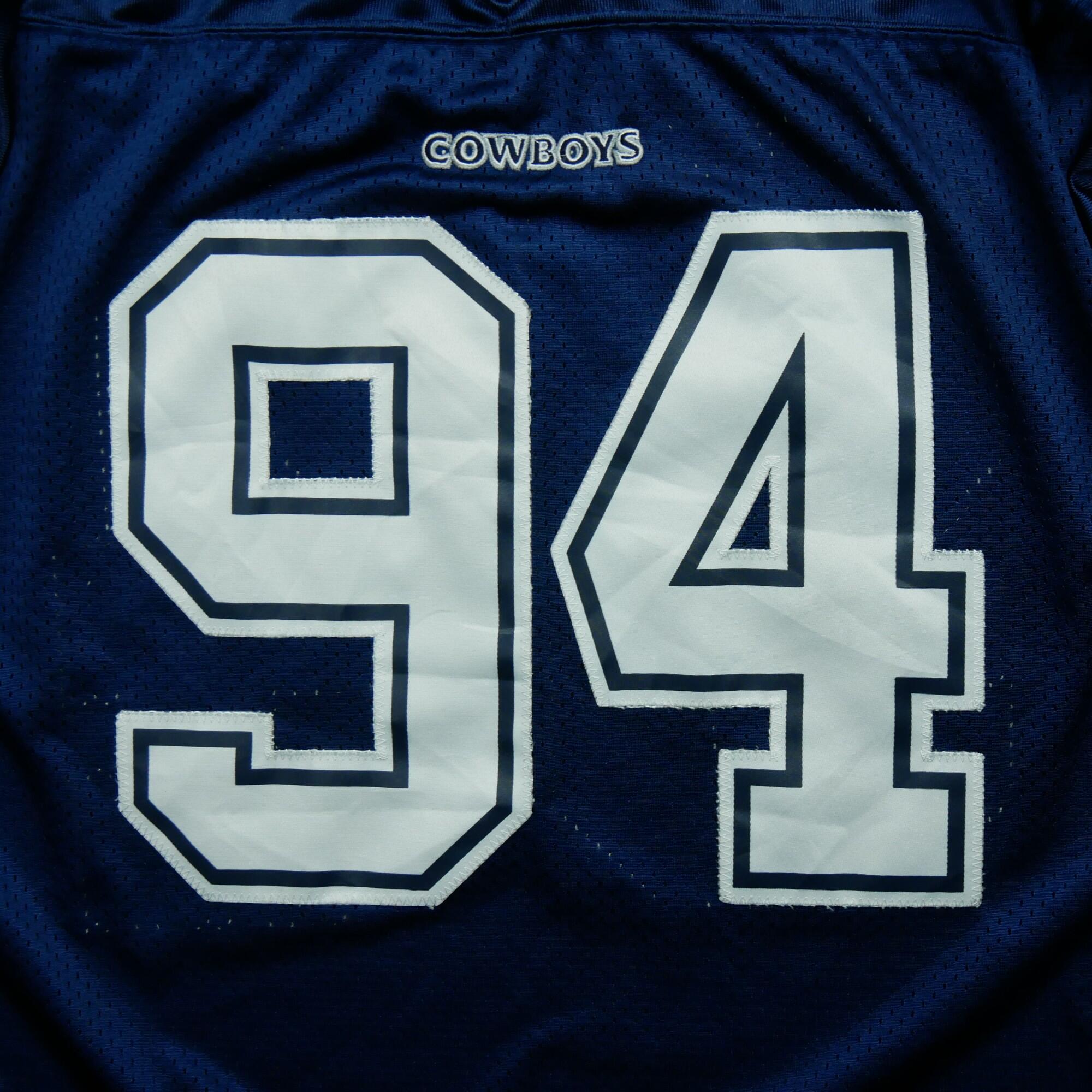 Segunda Vida - Camisola masculina NFL Dallas Cowboys Reebok - Em bom estado 4/7