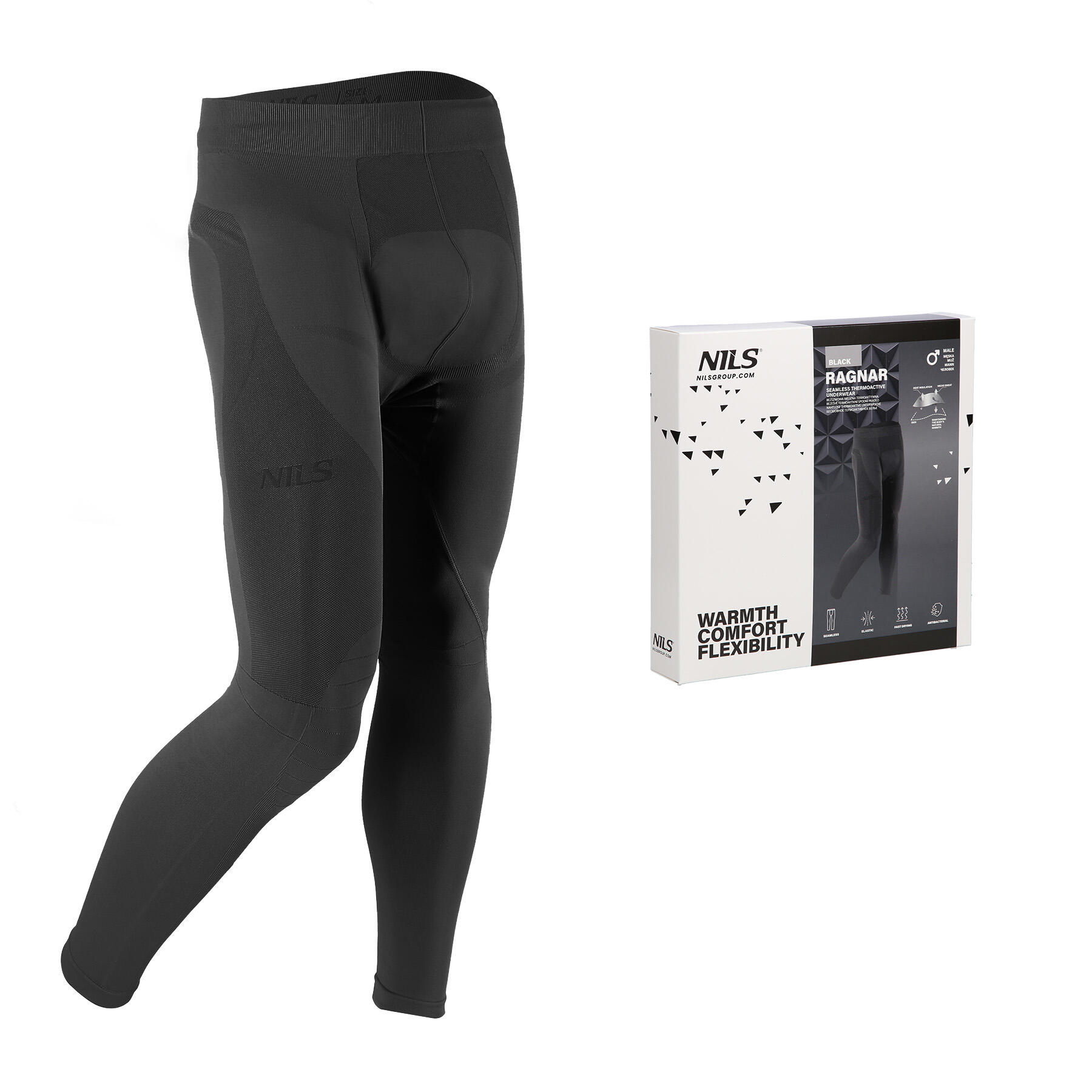 Pantaloni lungi termici pentru bărbați Nils BTS0060 Ragnar
