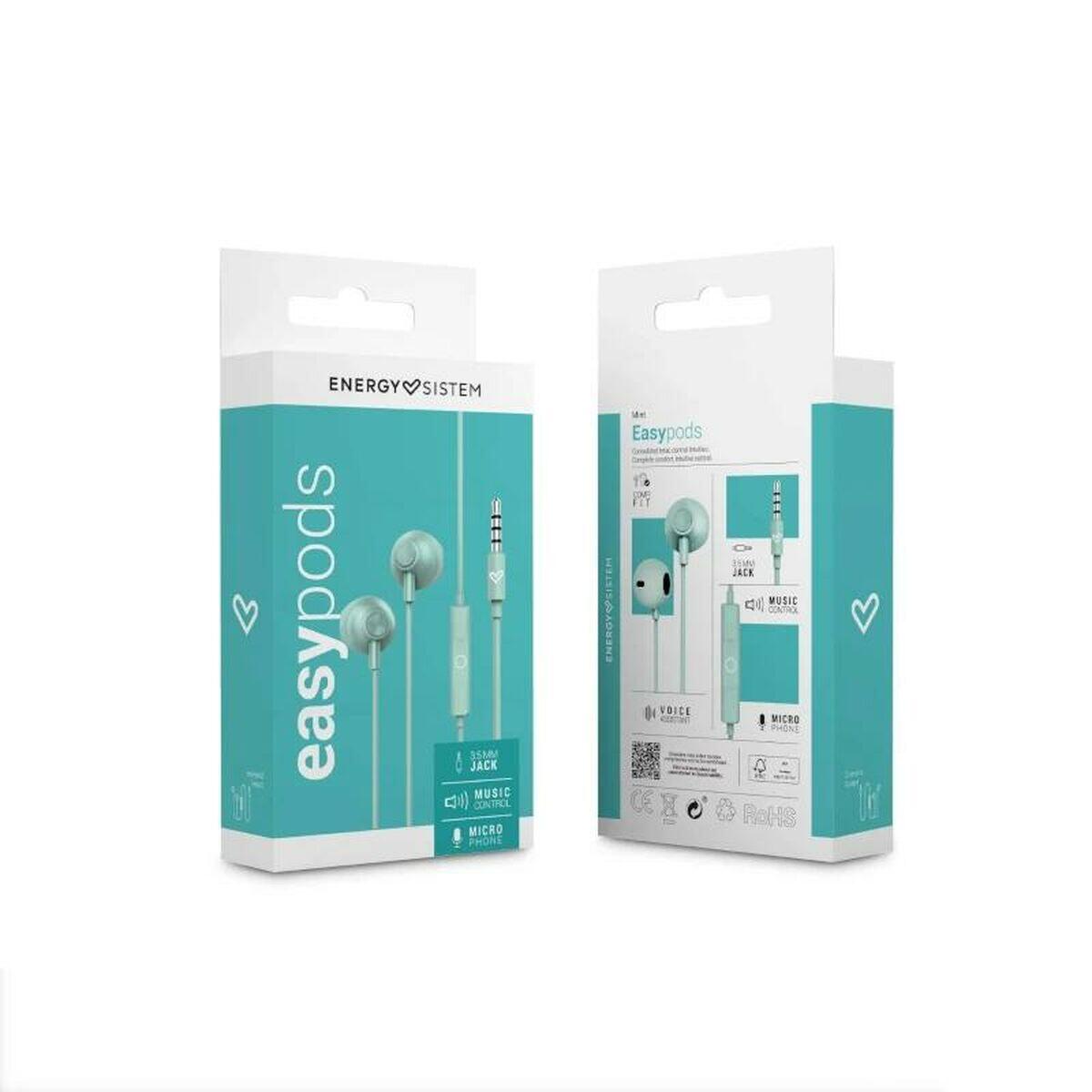 In-Ear oordopjes Energy Sistem EasyPods Mint Munt 4/4