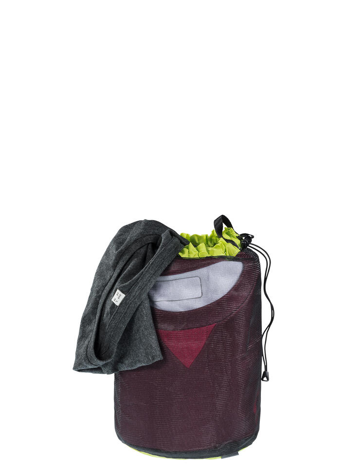 Worek bagażowy Deuter Mesh Sack 3 - citrus/black
