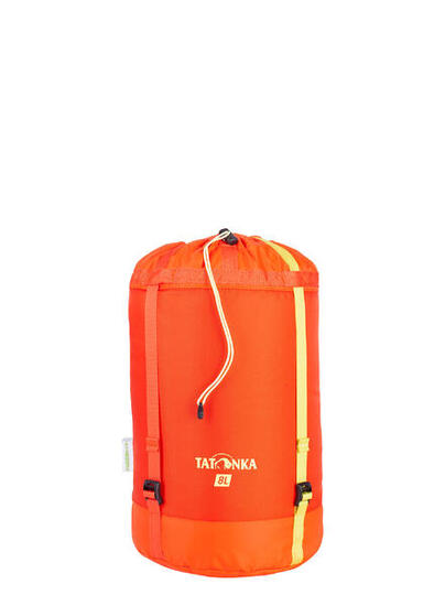 Kompressions-Packsack Compression Sack red orange