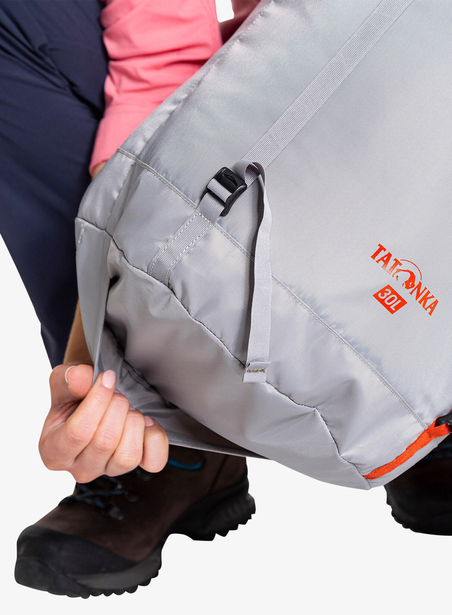 Worek kompresyjny Tatonka Compression Sack 30L - grey 7/7