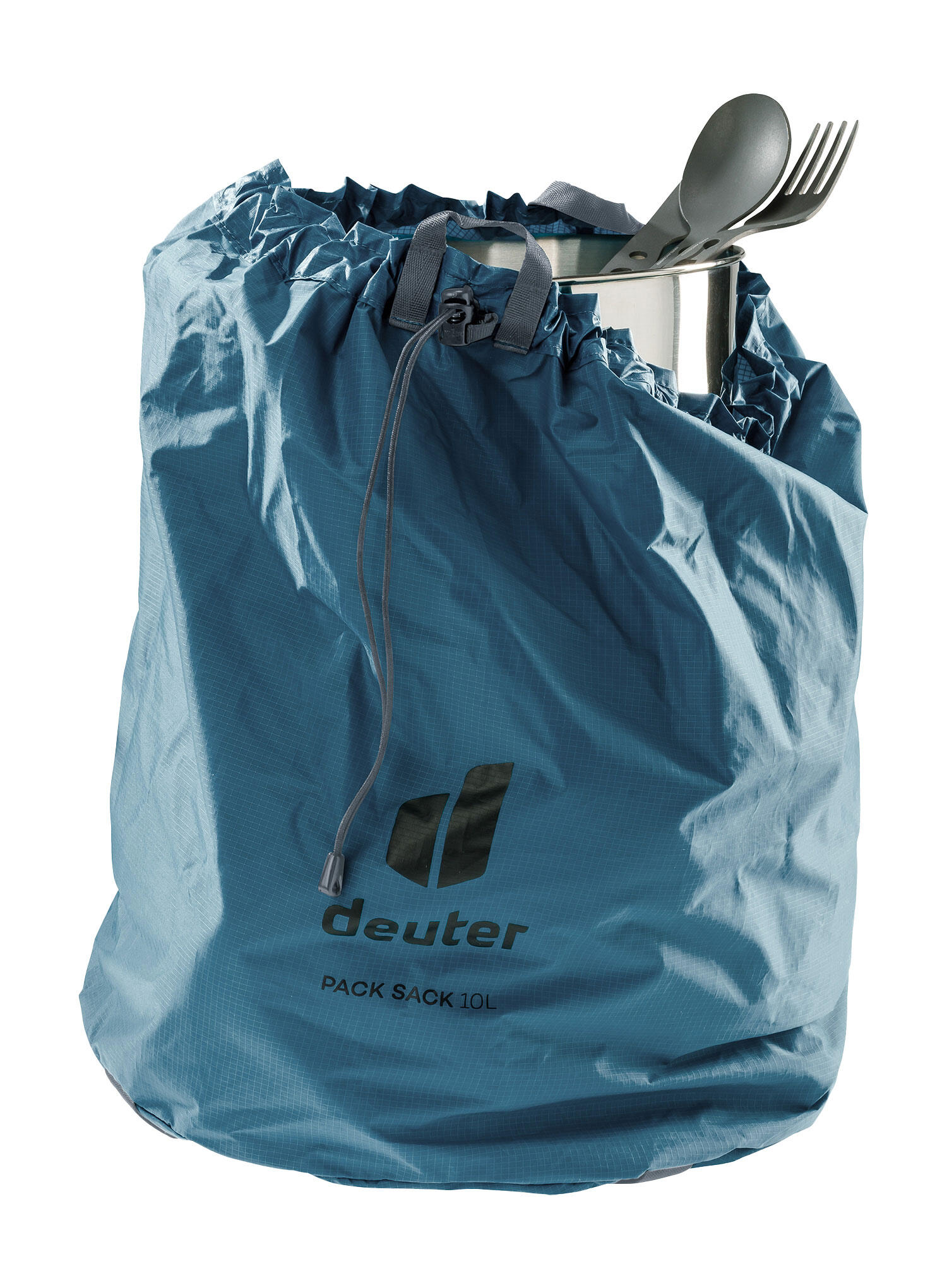Worek bagażowy Deuter Pack Sack 10 - atlantic 2/2