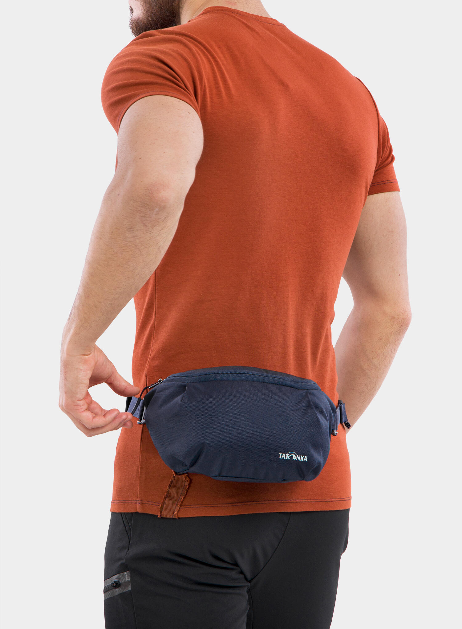 Поясная сумка Tatonka Hip Belt Pouch тёмно-синяя — фото 2