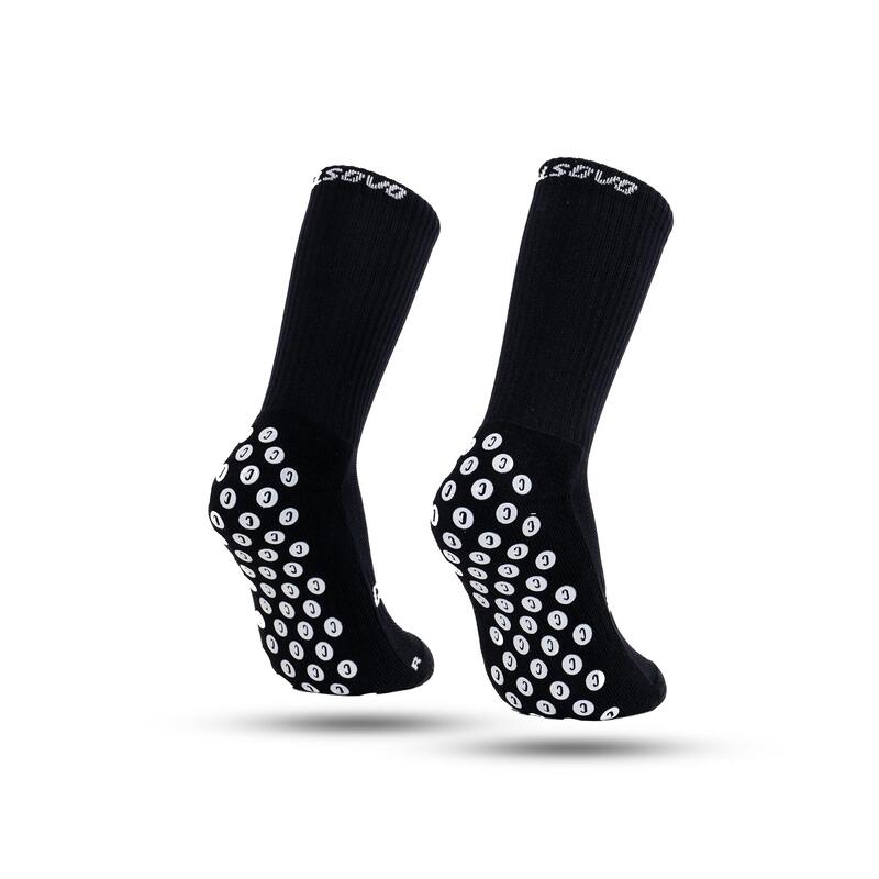 CALSOVO - Chaussettes antidérapantes - Taille unique - Football