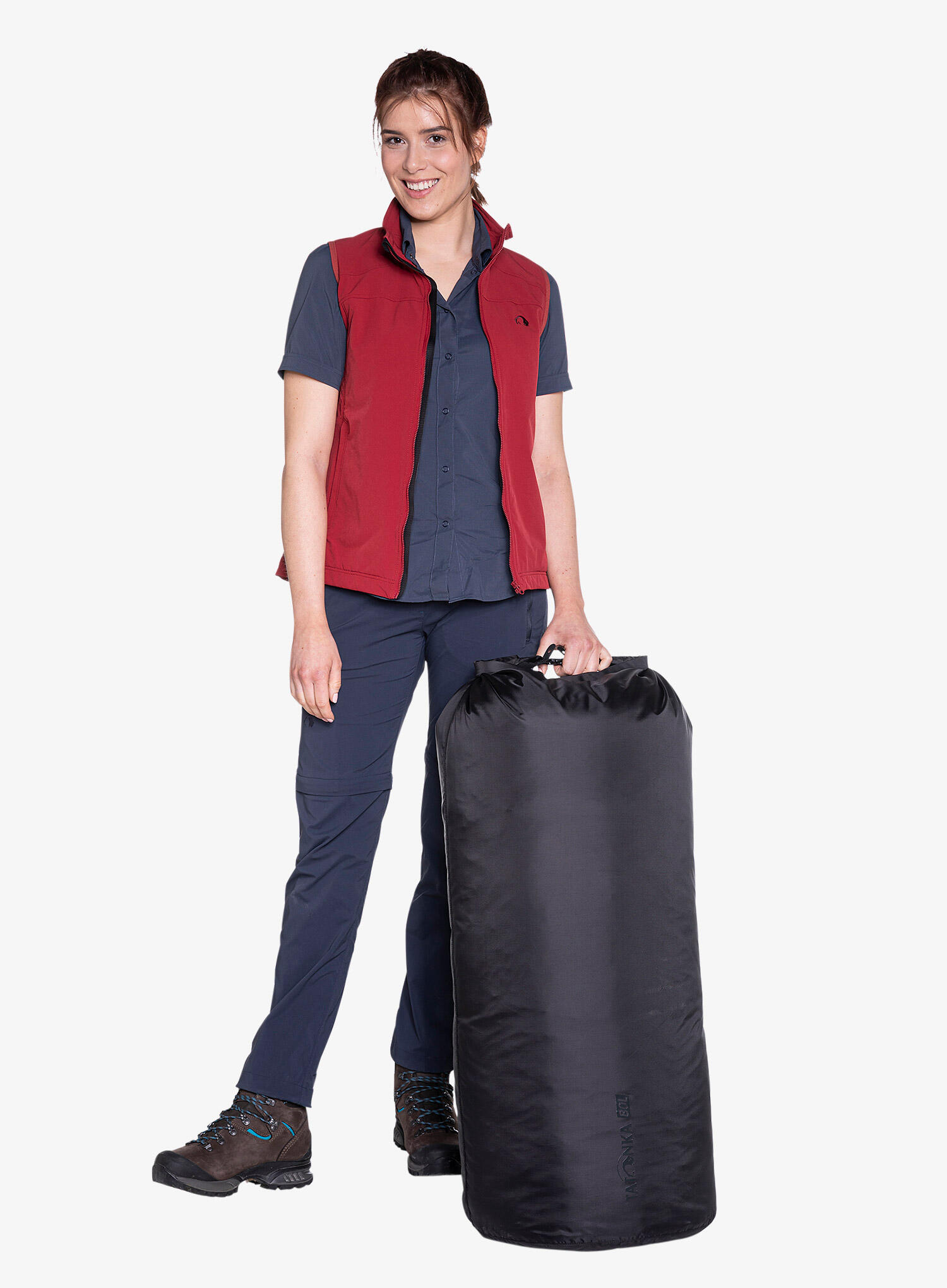 Packsack Dry Sack black 3/7