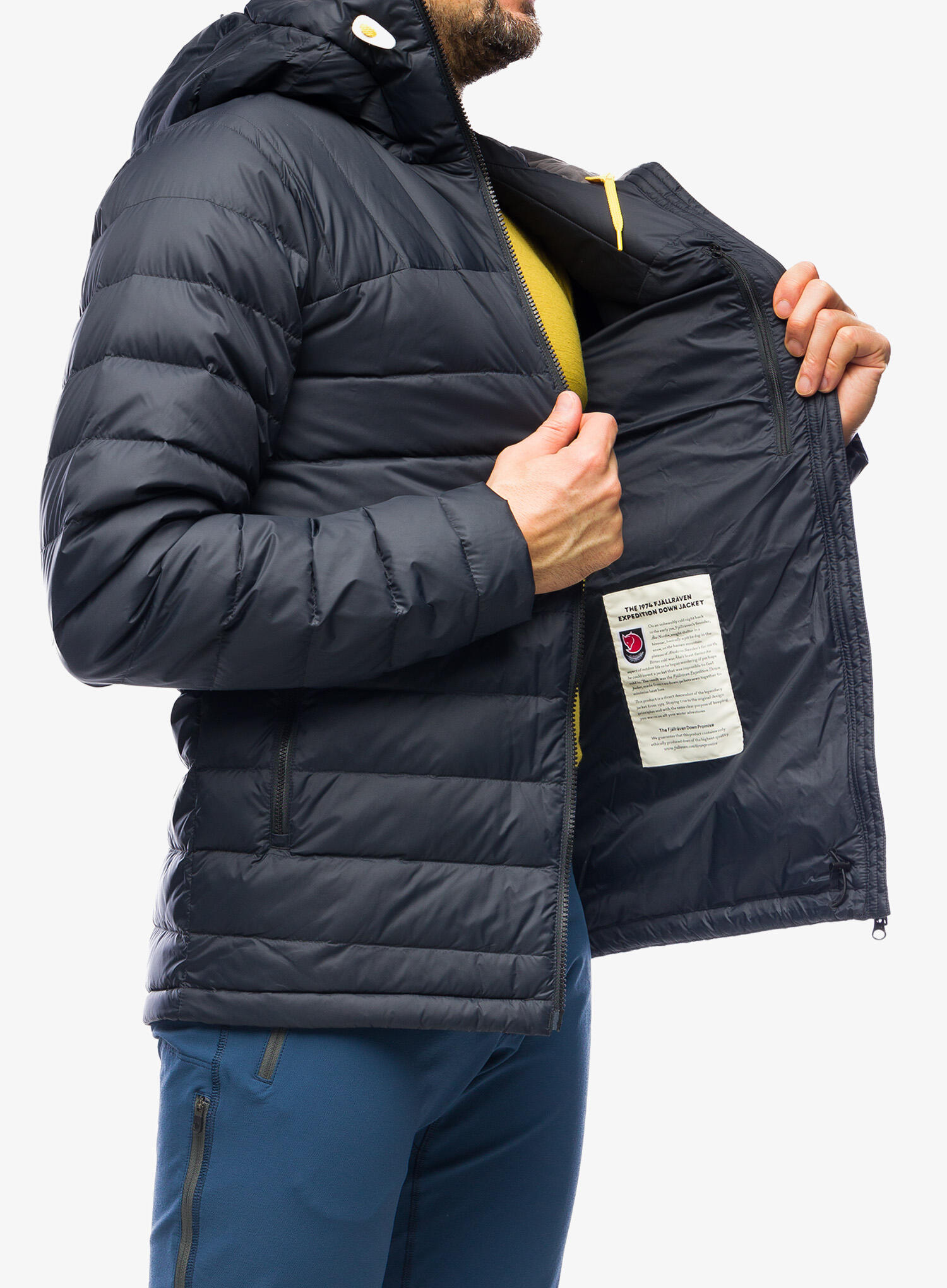 Kurtka puchowa męska Fjallraven Expedition Pack Down Hoodie 4/7