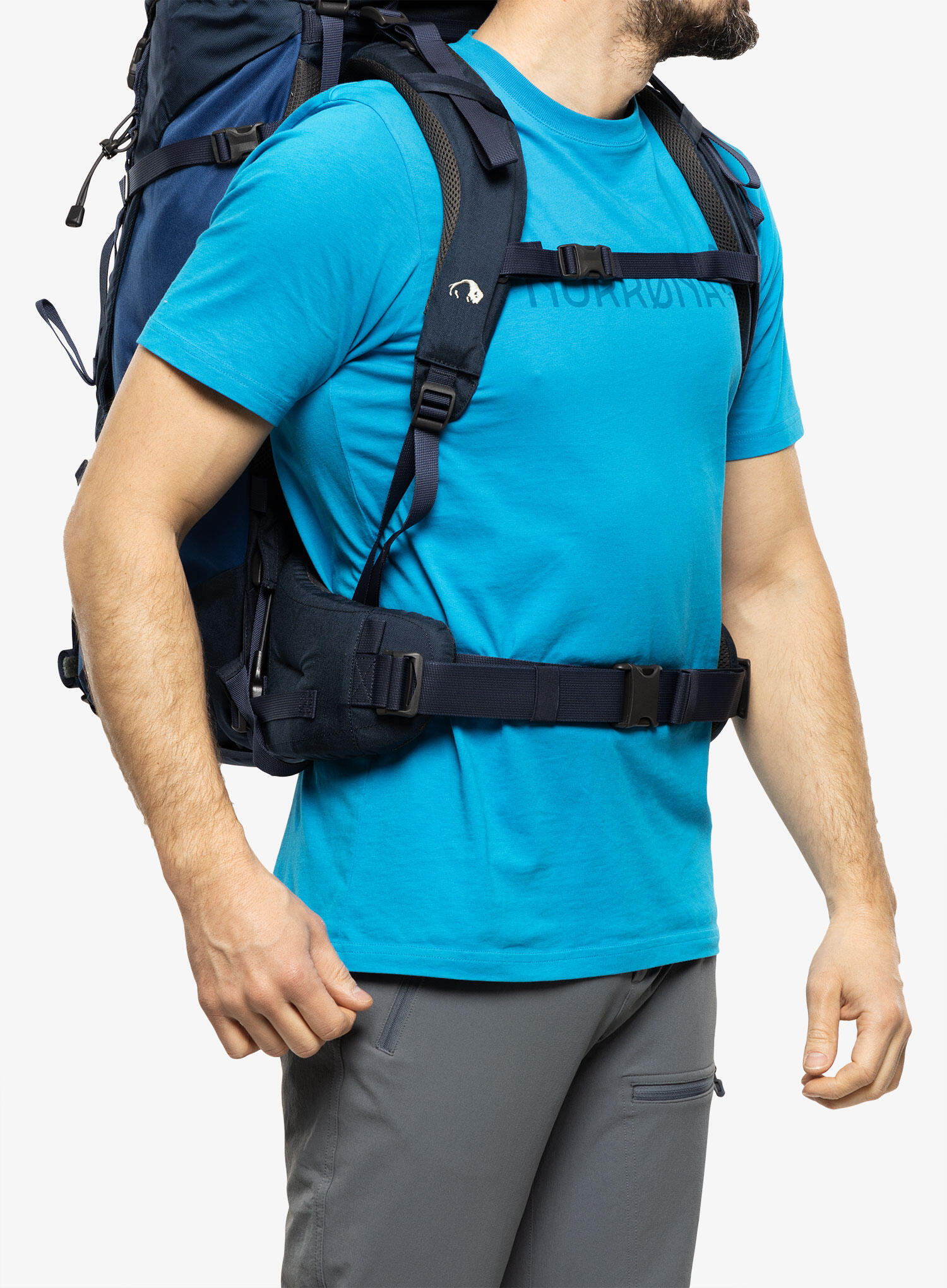 Plecak trekkingowy damski Tatonka Yukon 50+10 - navy/darker blue 6/7