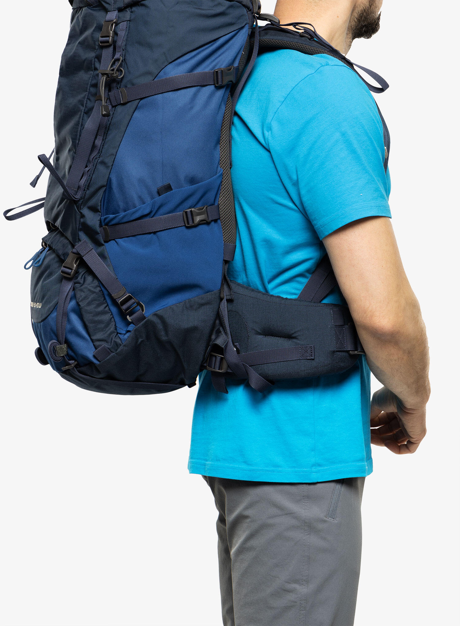 Plecak trekkingowy damski Tatonka Yukon 50+10 - navy/darker blue 7/7