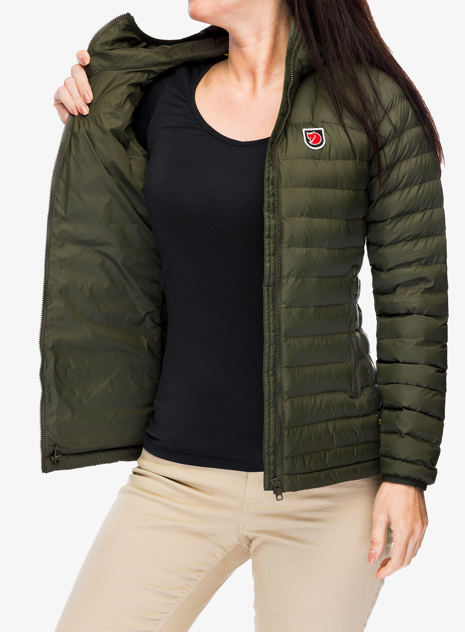 Kurtka ocieplana damska Fjallraven Expedition Latt Hoodie 6/7