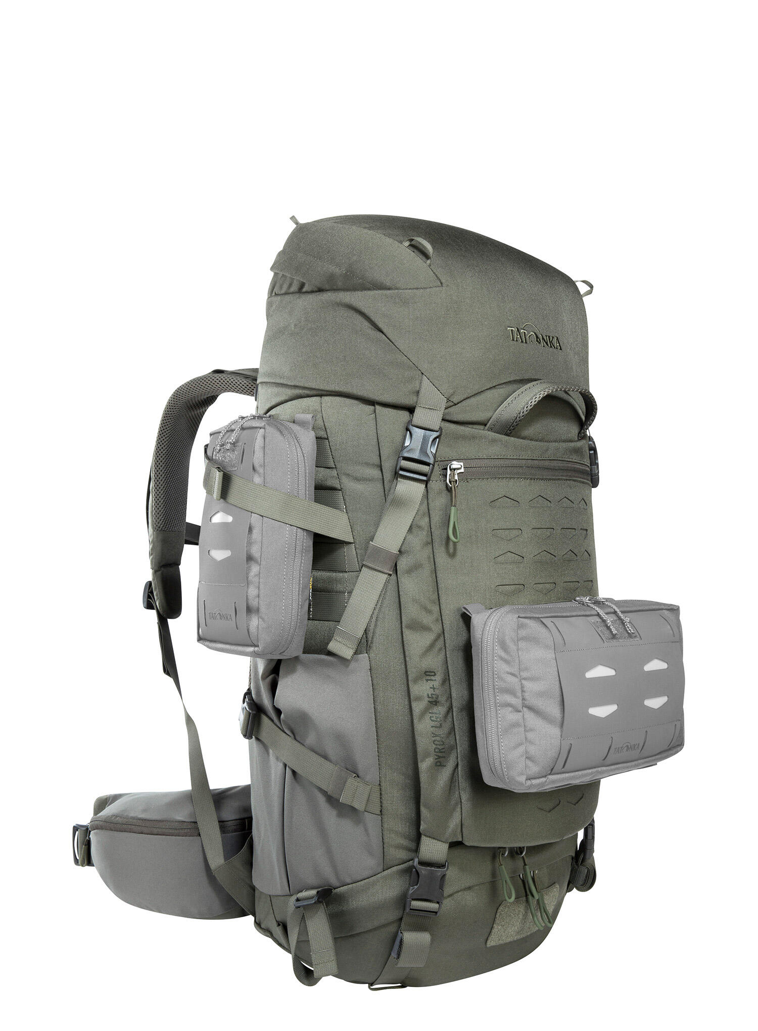 Plecak trekkingowy Tatonka Pyrox 45+10 Bc - stone grey olive 5/7