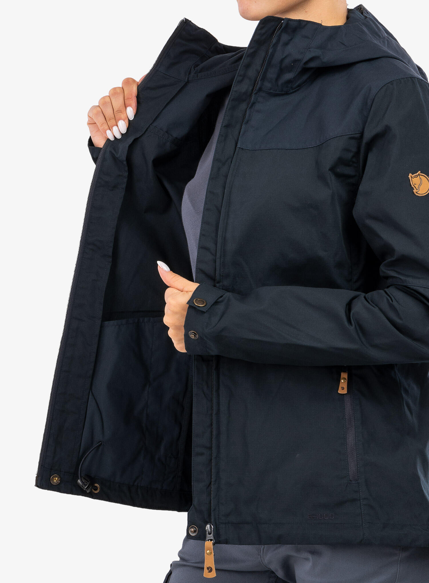 Fjallraven Stina Veste Femme - Veste Sportive en Marine, Taille S 7/7