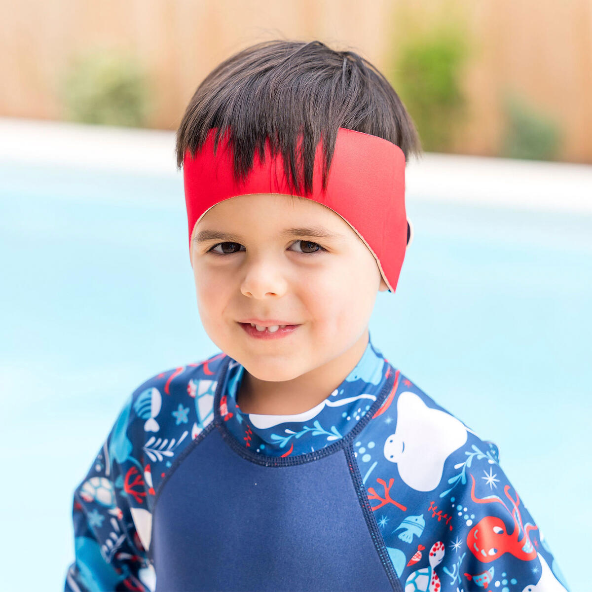 Splash About Red Swimming Earband 4/6