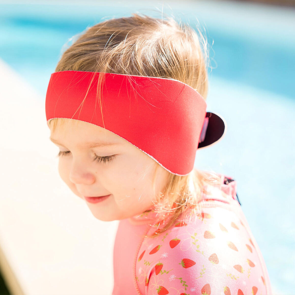 Splash About Red Swimming Earband 6/6
