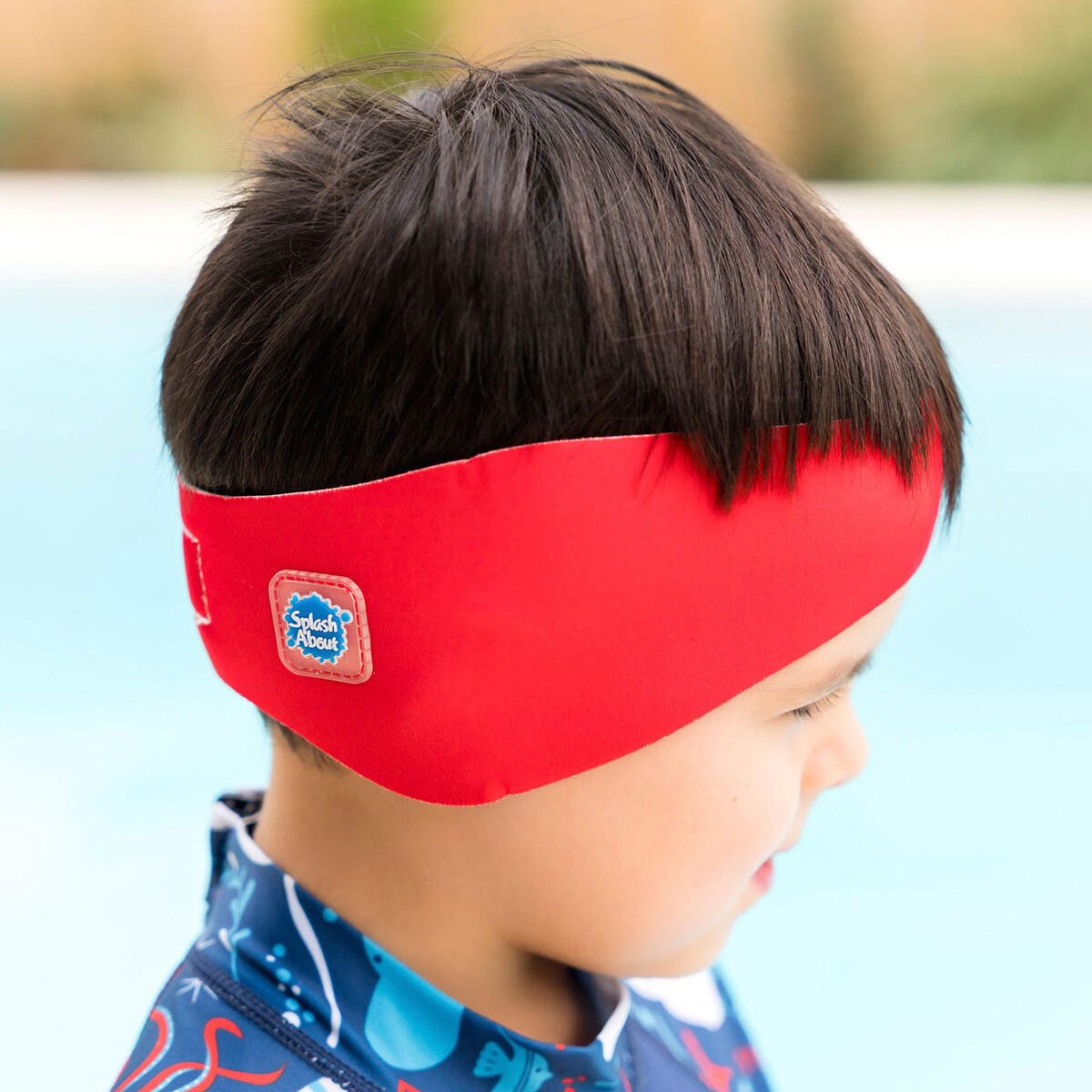 Splash About Red Swimming Earband 3/6