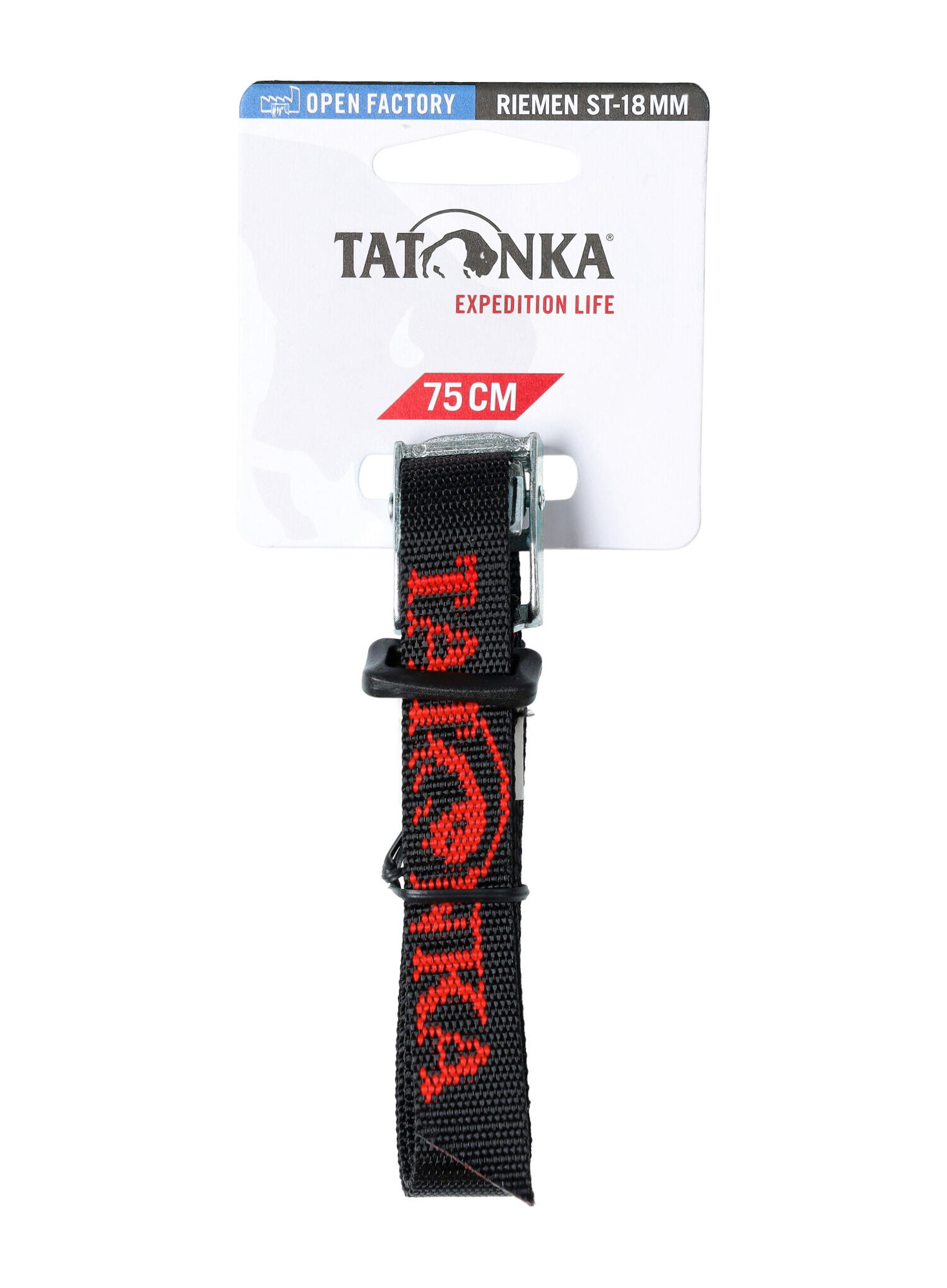 Pasek do bagażu Tatonka Riemen ST-18mm/0,75m - black 5/6