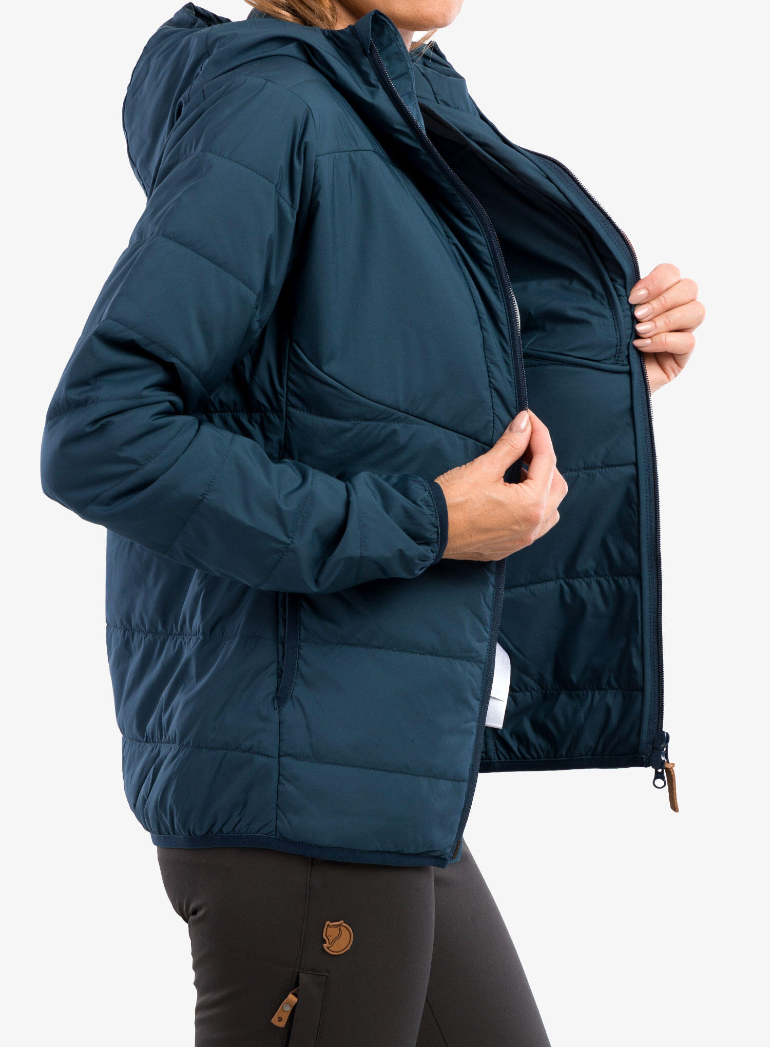 Kurtka ocieplana damska Fjallraven Keb Padded Hoodie 5/7