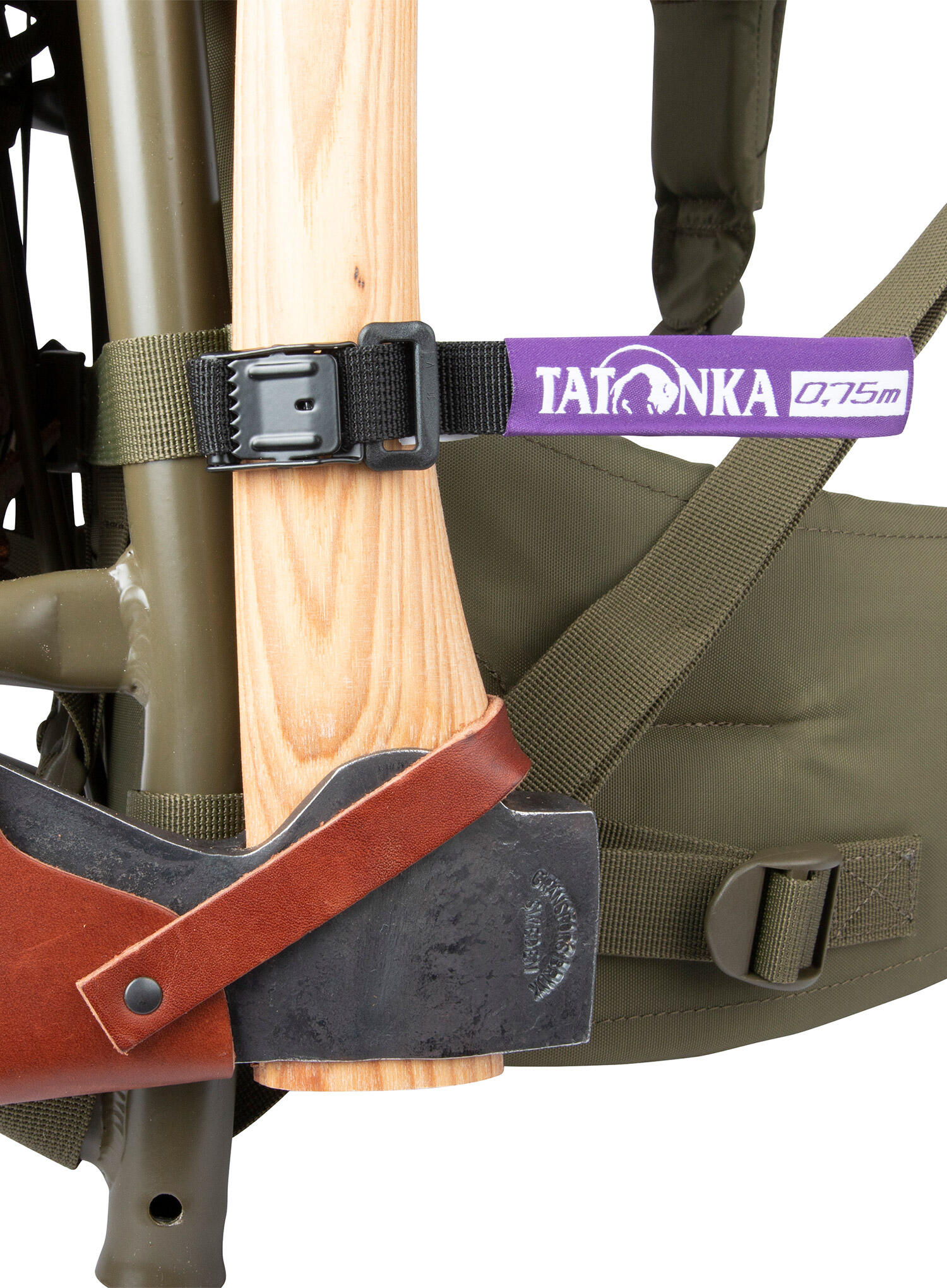 Paski mocujące Tatonka Easy Strap 18 mm 75 cm - black 2/2