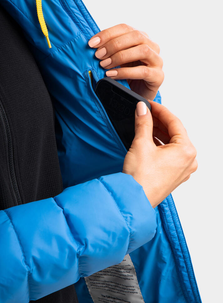 Kurtka puchowa damska Fjallraven Expedition Pack Down Hoodie