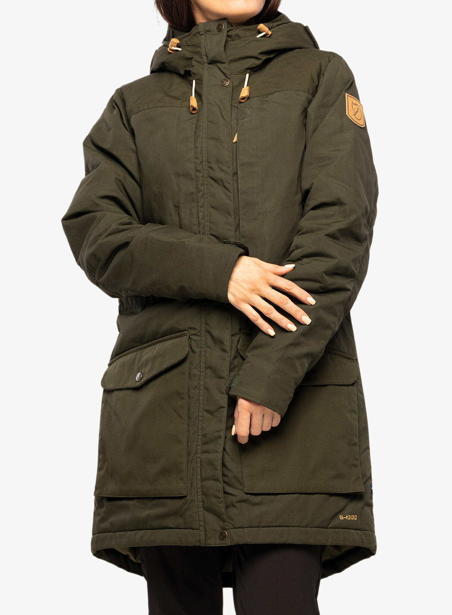 Kurtka ocieplana damska Fjallraven Singi Wool Padded Parka 3/7