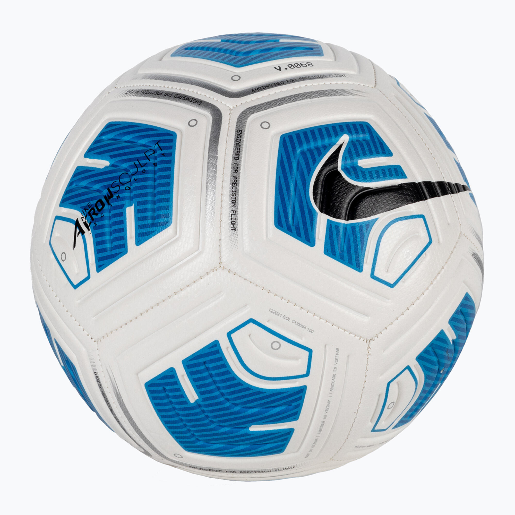 Piłka nożna Nike Strike Team treningowa Aerosculpt szyta maszynowo na trawę 4/4