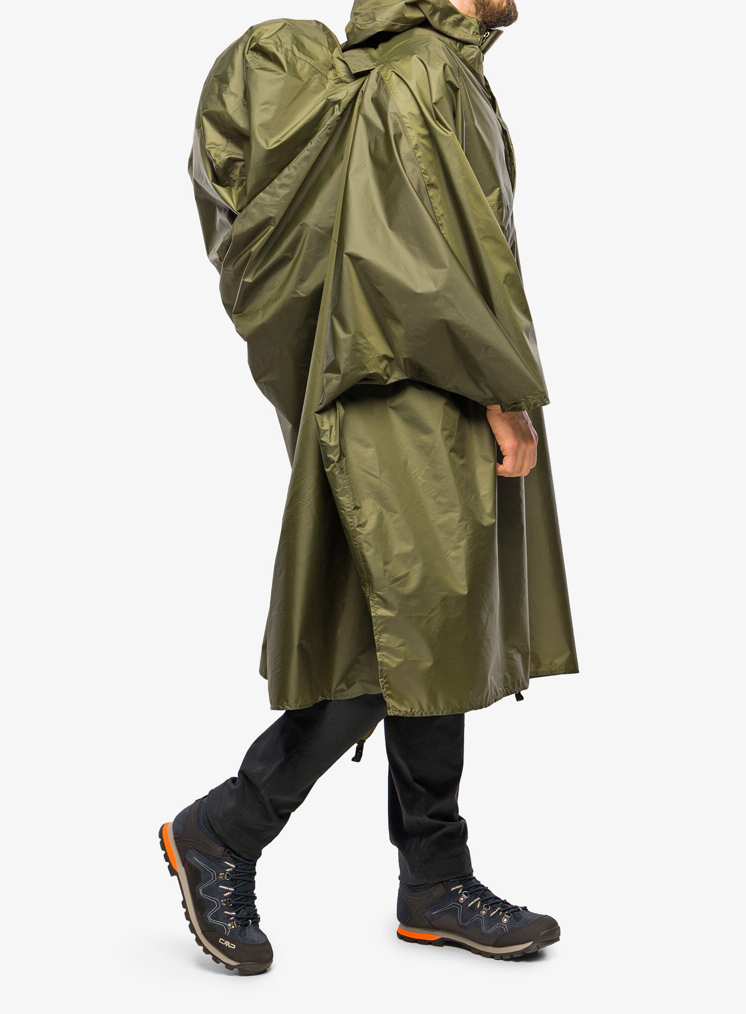 Rucksack-Regen-Poncho Cape cub 5/7