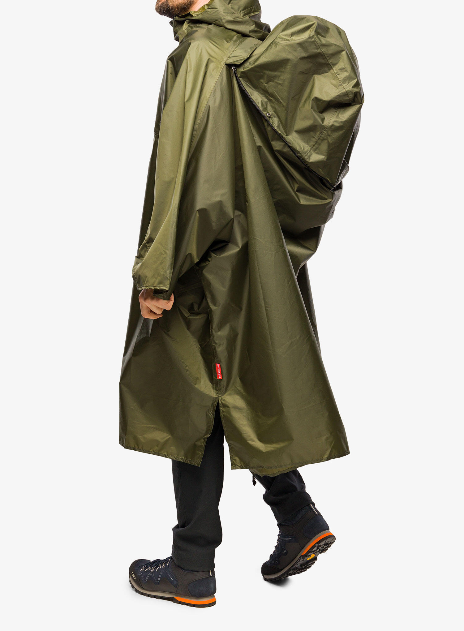Rucksack-Regen-Poncho Cape cub 4/7
