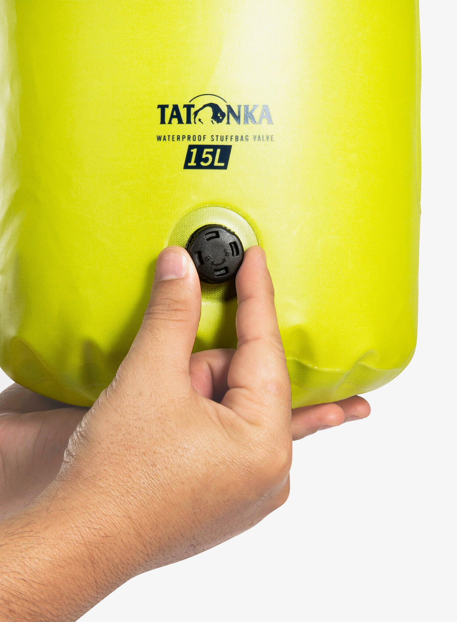 Kompressionspacksack WP Stuffbag Valve lime 5/7
