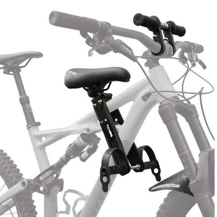 MTB Front Kindersitz/Lenker Set - Schwarz