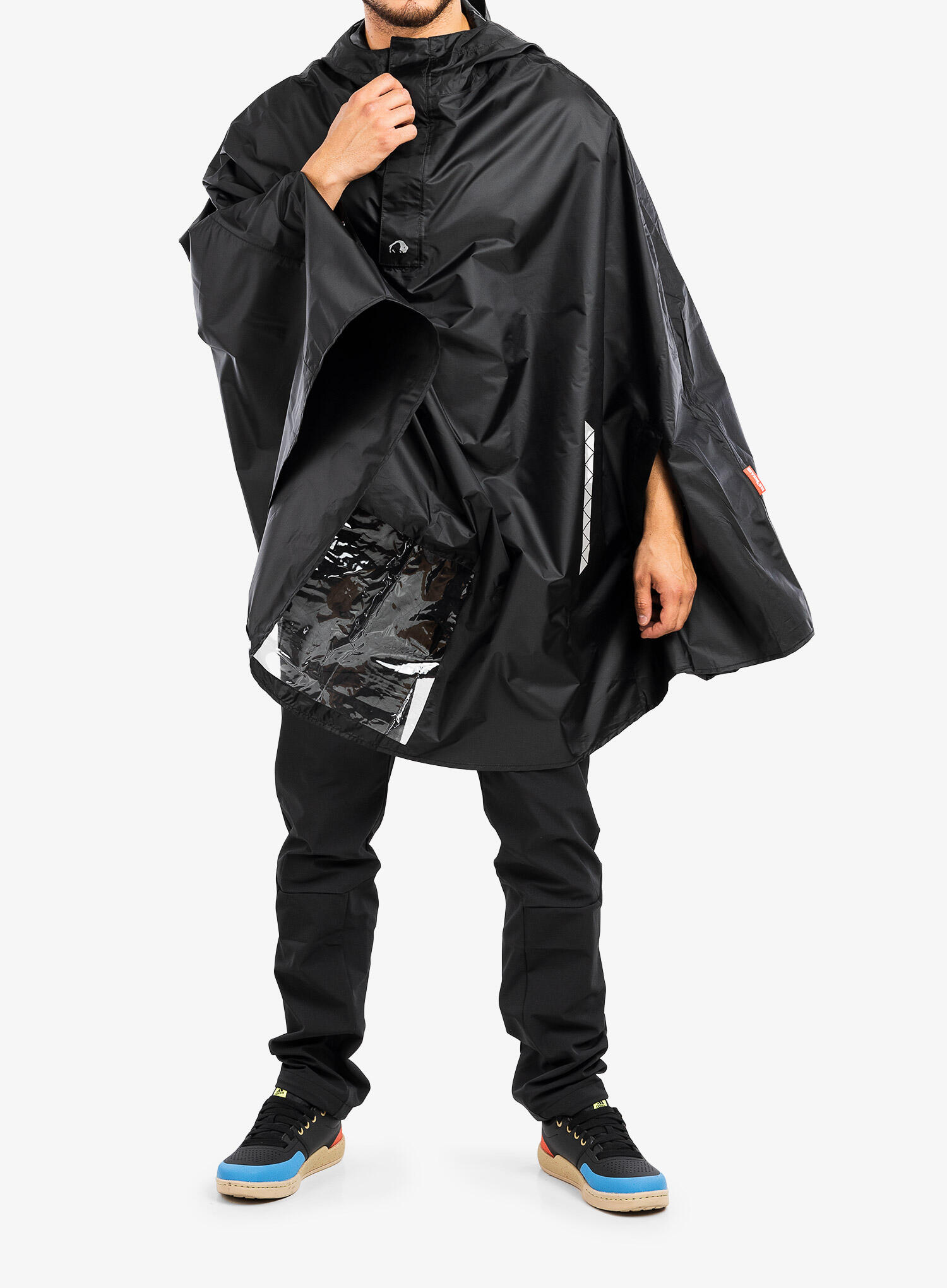 Peleryna przeciwdeszczowa na rower Tatonka Bike Poncho 4/7