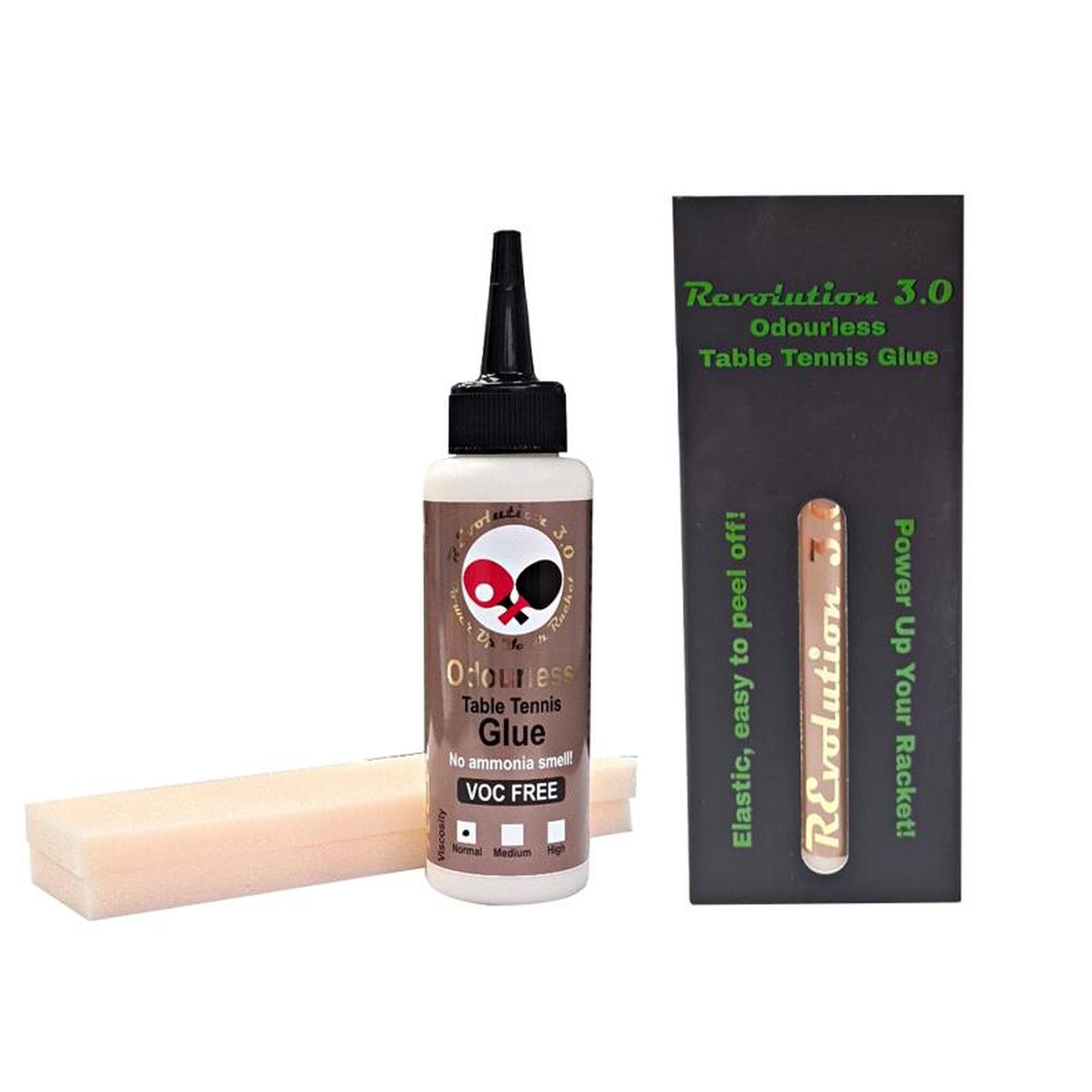 Klej wodny do rakietek do tenisa stołowego Ping Ponga  Revolution 100 ml