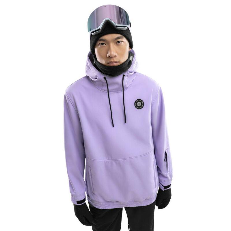 Pánská snowboardová bunda W1 Snowy Levandulová