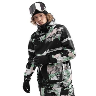 Herren Wintersport snowboardjacke für W1 Crest Mehrfarbig