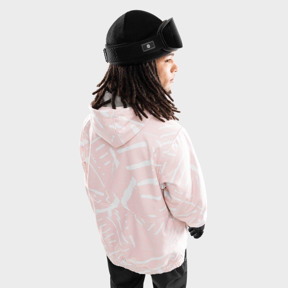 Giacca da snowboard da uomo Sport invernali W1 Lapland Rosa 6/8