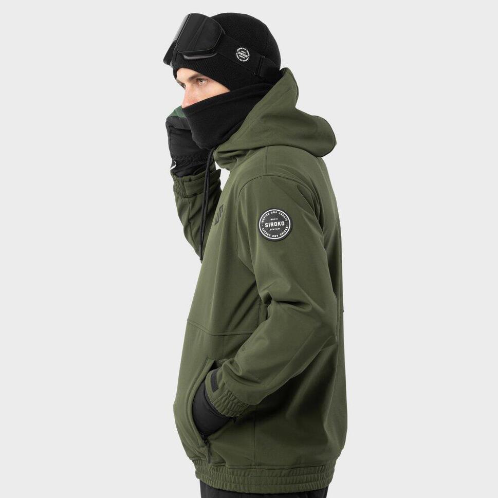 Męska kurtka snowboardowa Sporty zimowe Siroko W1 Kilimanjaro