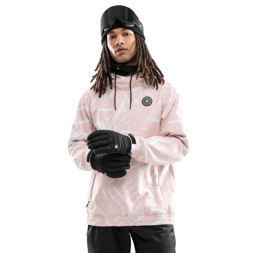 Casaco de snowboard para homem desportos de inverno w1 lapland rosa