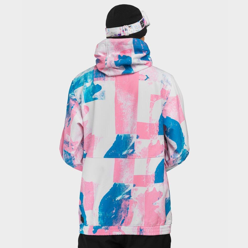 Casaco de snowboard para homem Desportos de inverno W1 Holi Rosa Chiclete 2/7