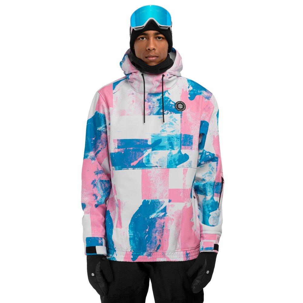Men Winter sports 's snowboard jacket W1 Holi Bubblegum Pink