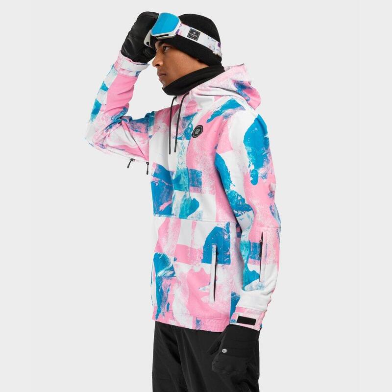 Herren Wintersport snowboardjacke für W1 Holi Bubblegum Pink