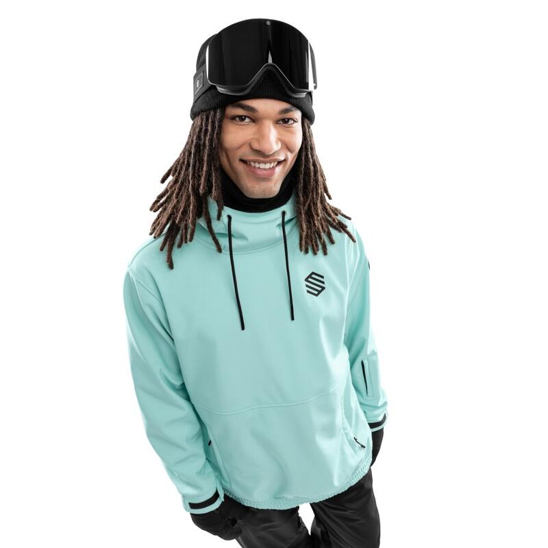 Herren Wintersport snowboardjacke für W1 Iceberg Türkis