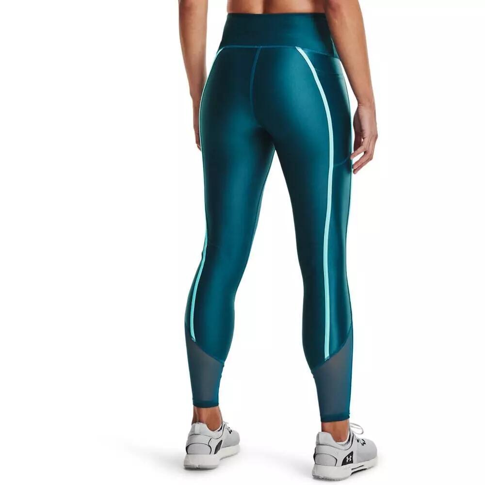 Legginsy damskie Under Armour HG Shine Mesh Leggings PKT NS 2/6