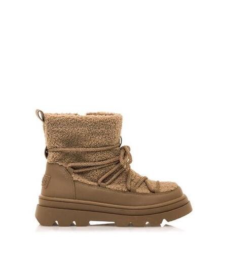 Flache Stiefeletten damen MTNG VALIRA braun